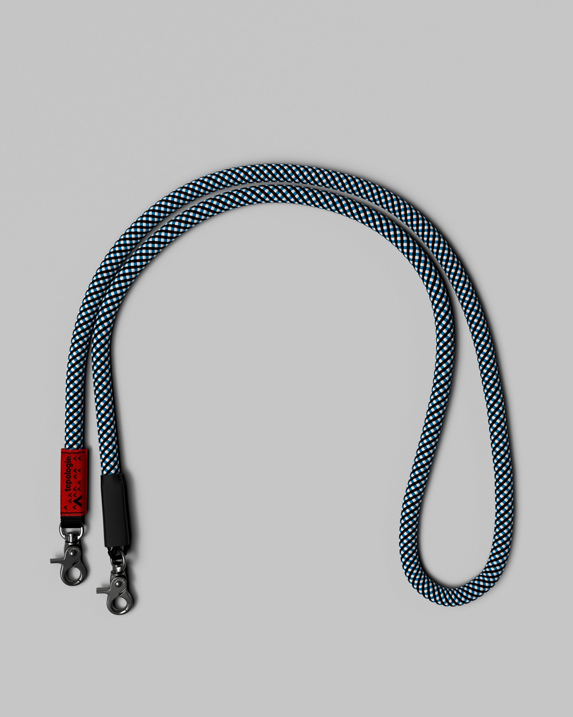 10mm Rope 繩索背帶 / 湖水藍格紋