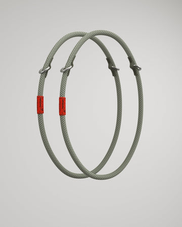 10mm Loop 繩環 / 鼠尾草綠格紋