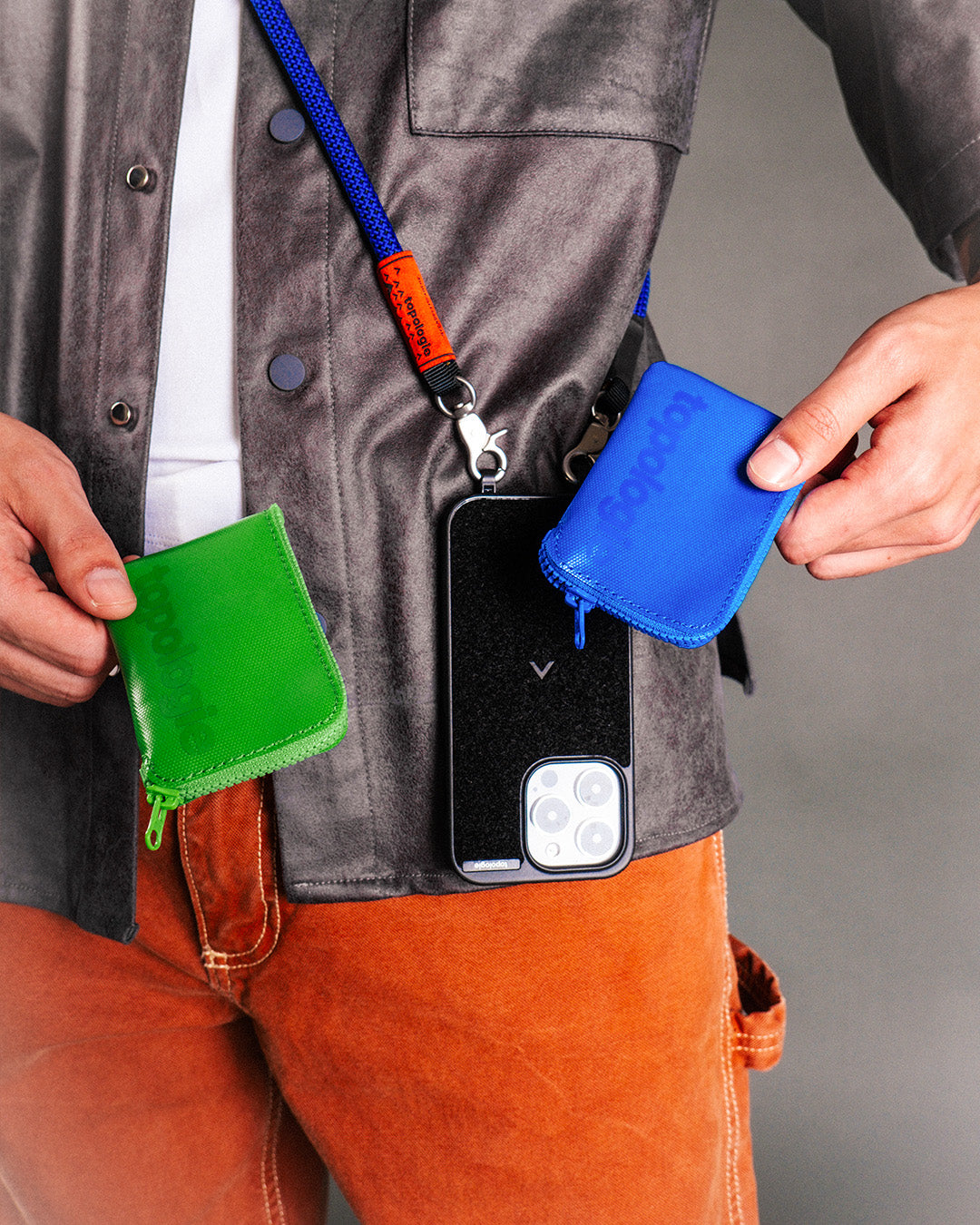 黏扣式拉鍊零錢包