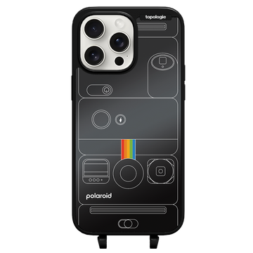 Polaroid x Topologie Bump 手機殼 / 啞黑 / 黑色鏡面 / Camera Black
