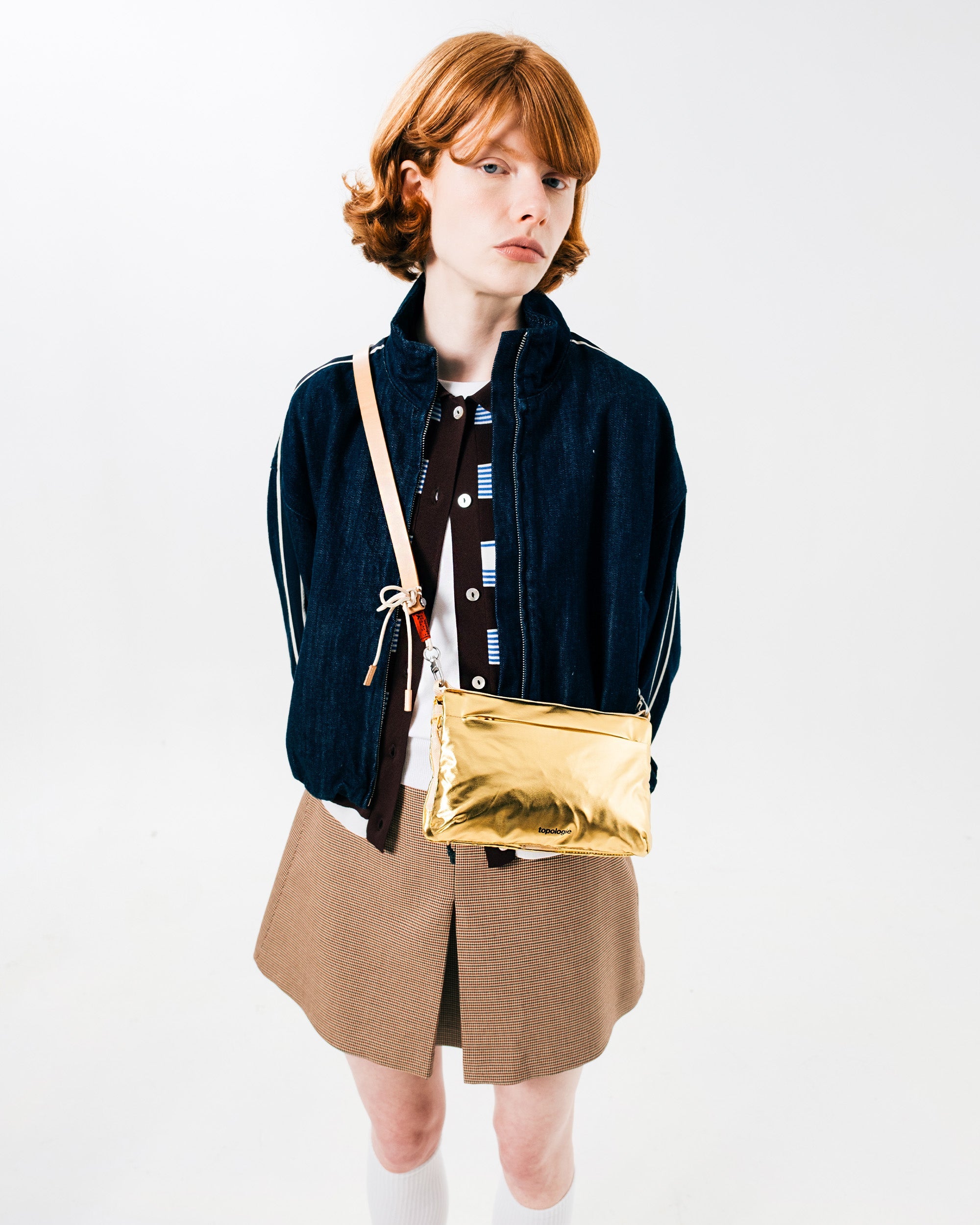 Flat 摺疊小號斜背包