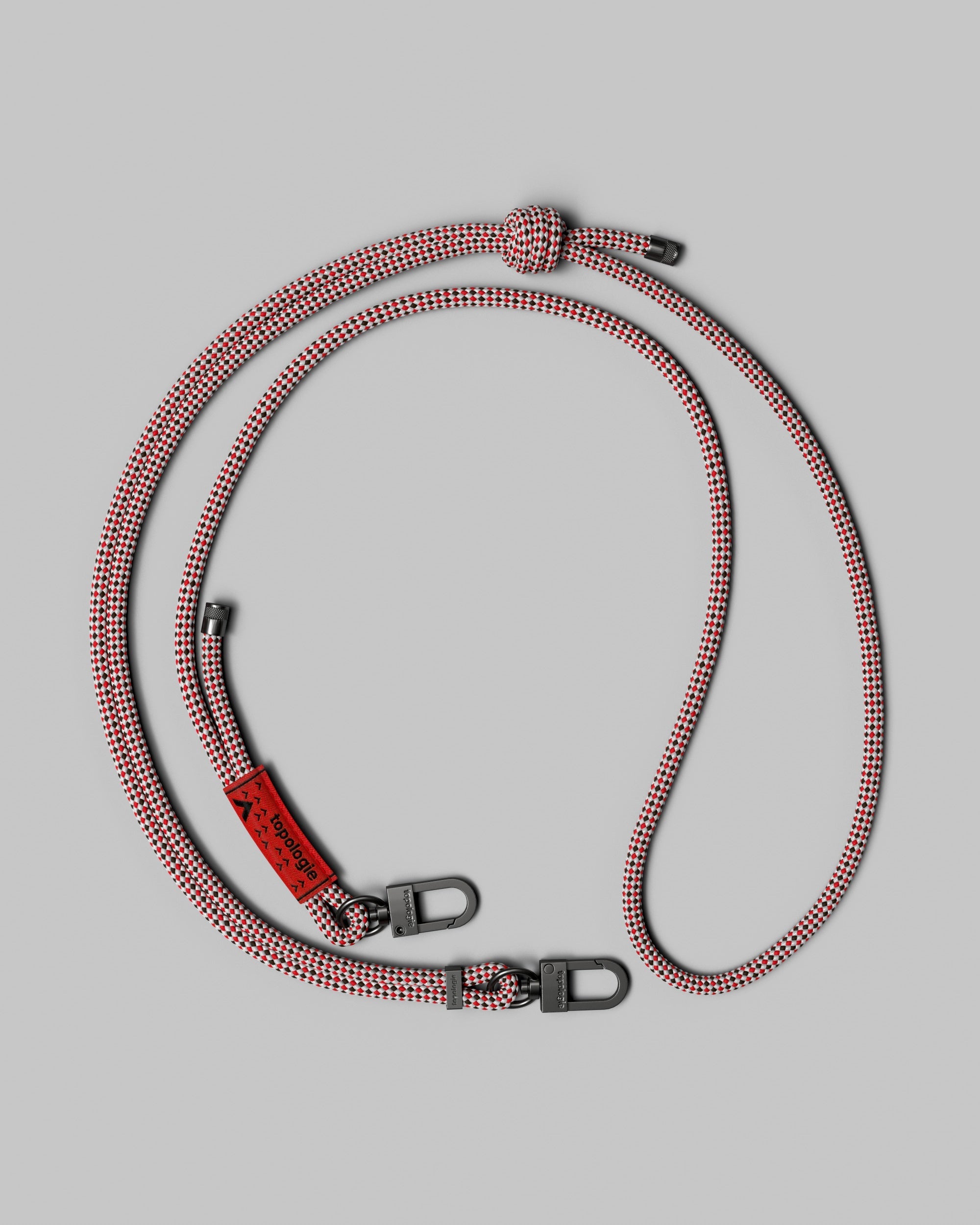 6.0mm Rope 繩索背帶 / 赤褐色格紋