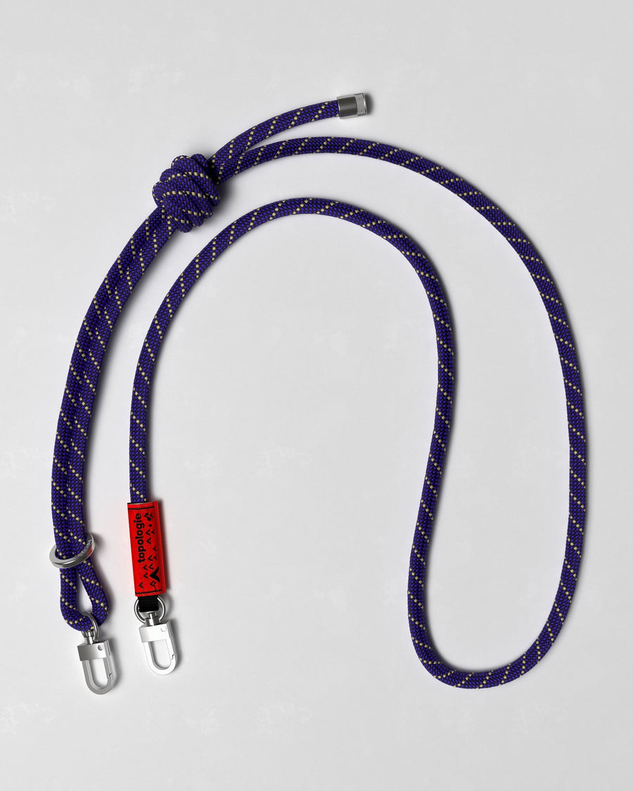 8.0mm Rope 繩索背帶 / 紫黑混色圖案