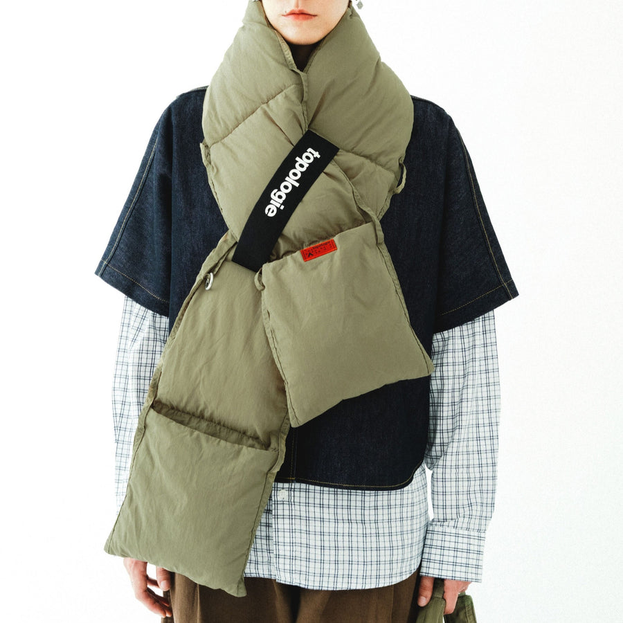 Puffer 絎縫圍巾