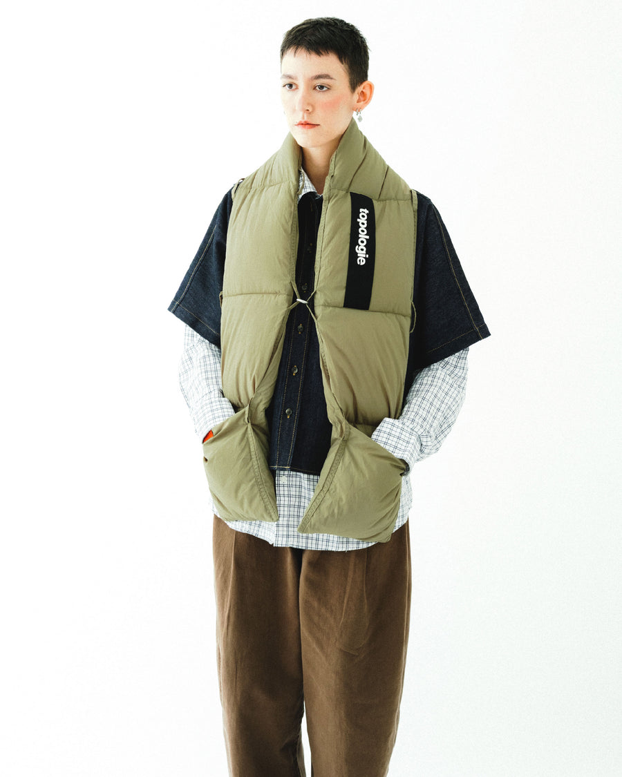 Puffer 絎縫圍巾