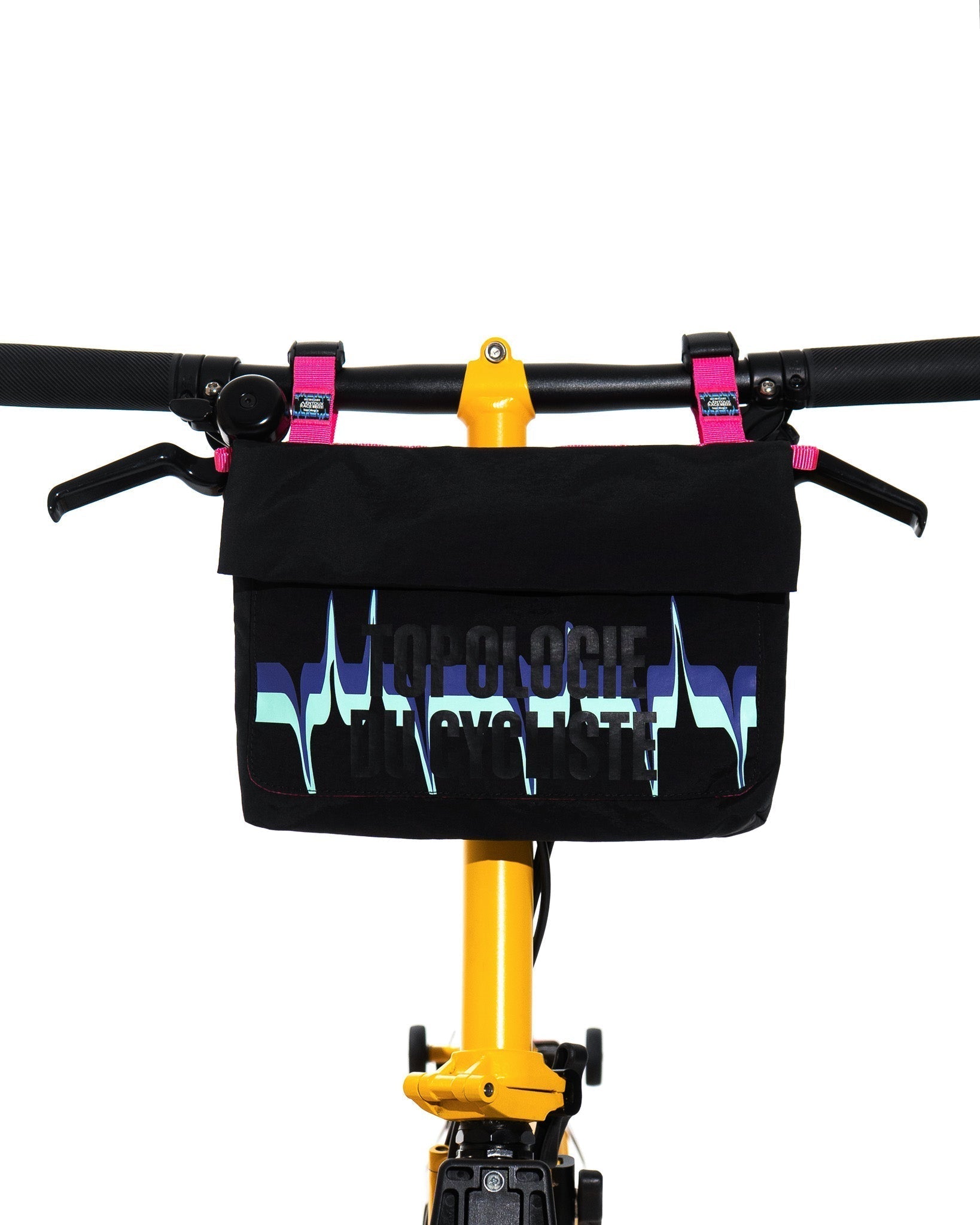 Topologie x Café du Cycliste Musette 翻蓋中號隨身包