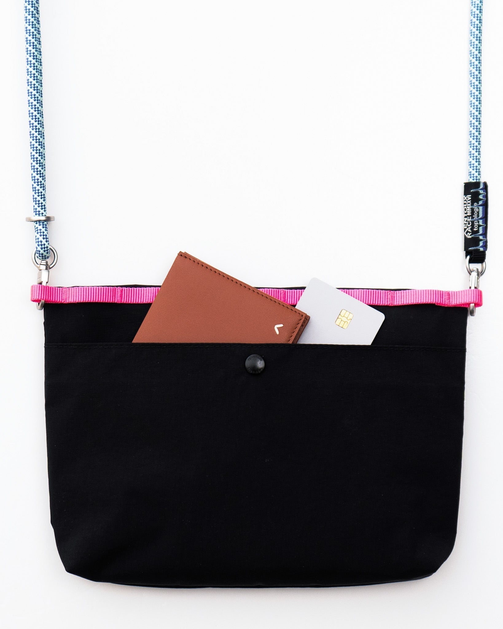 Topologie x Café du Cycliste Musette 翻蓋中號隨身包