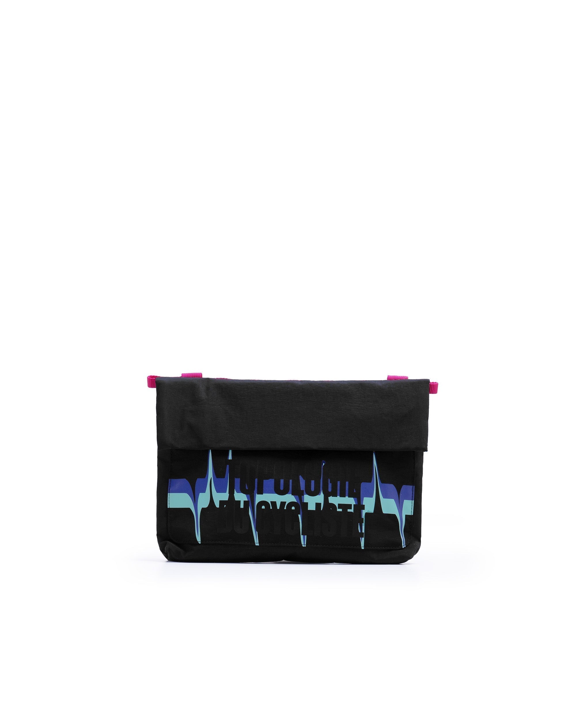 Topologie x Café du Cycliste Musette 翻蓋中號隨身包