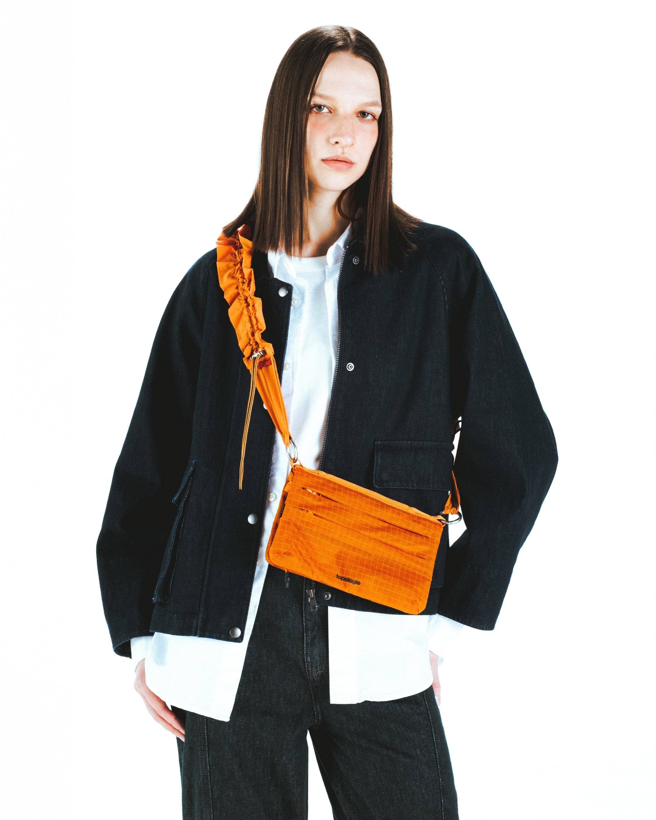 Flat 摺疊小號斜背包