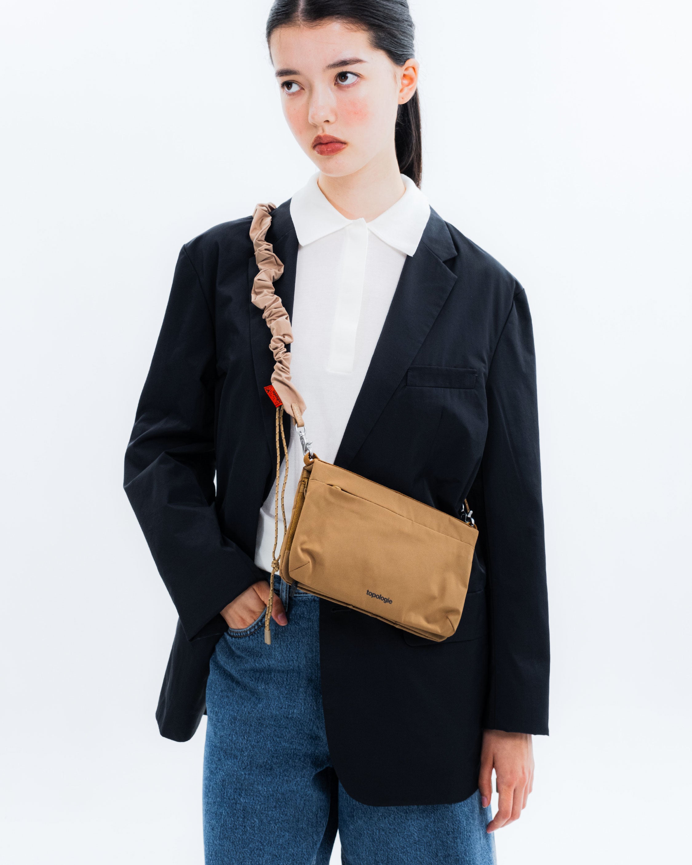 Flat 摺疊小號斜背包