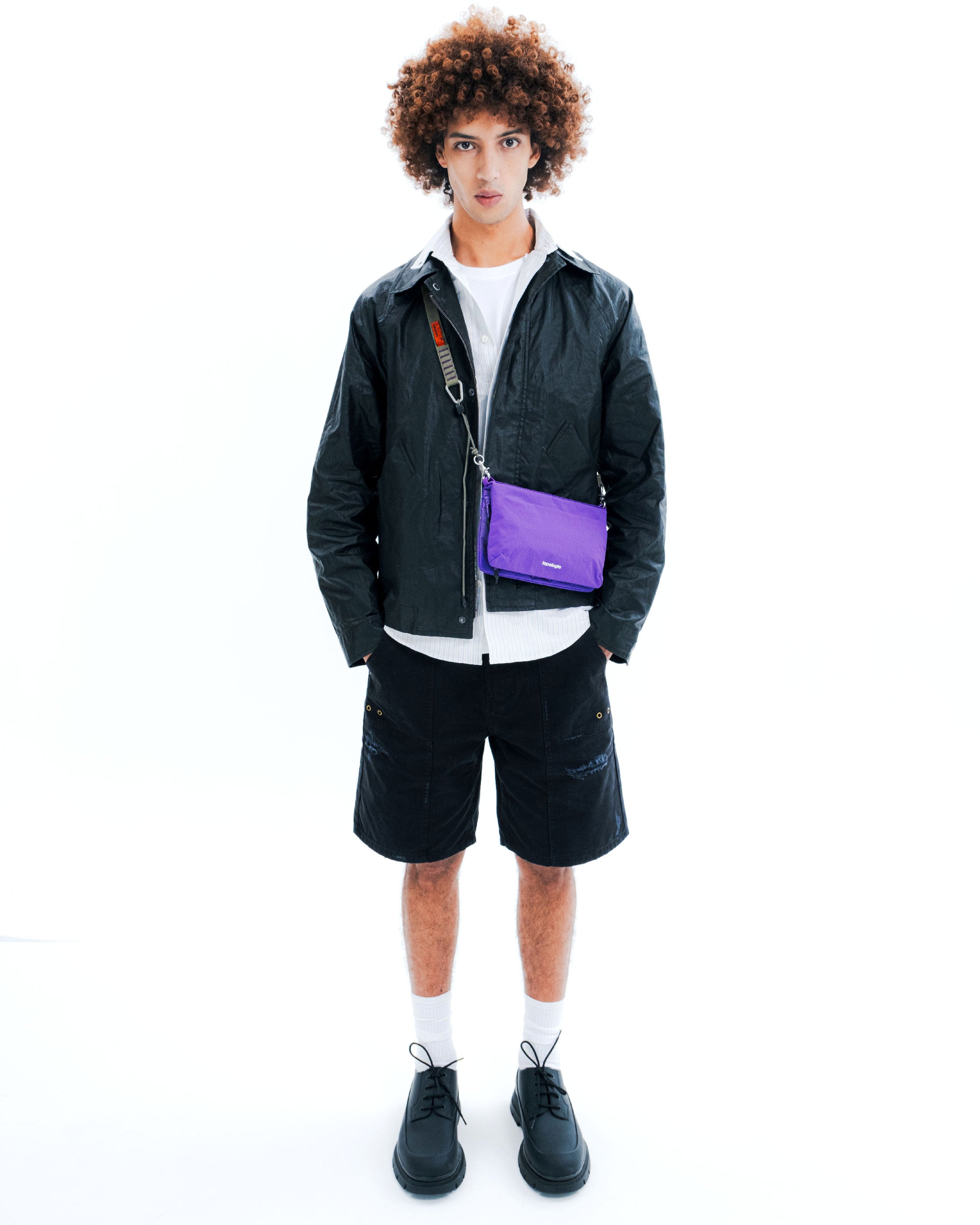 Flat 摺疊小號斜背包