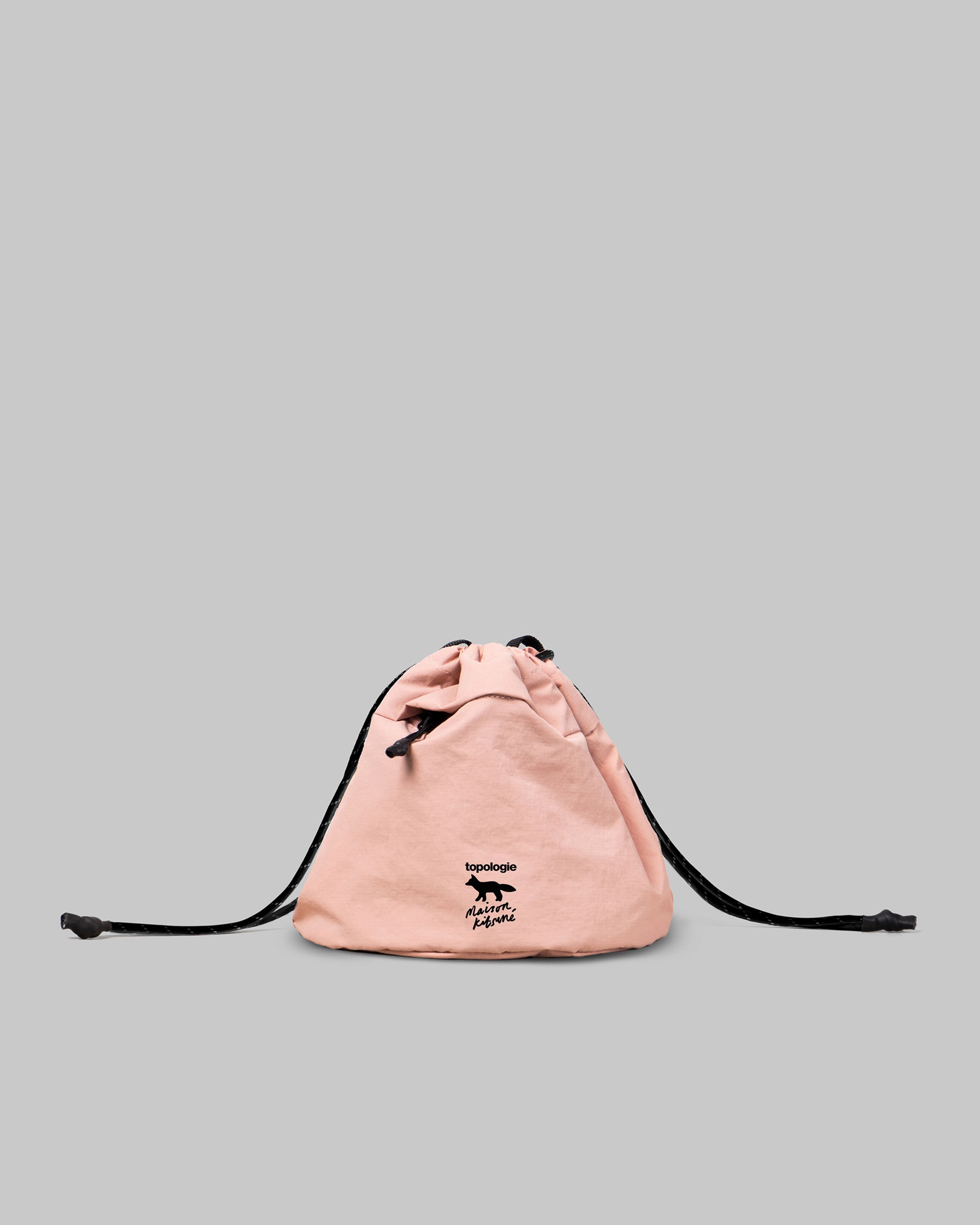 Maison Kitsuné x Topologie 雙面抽繩水桶包