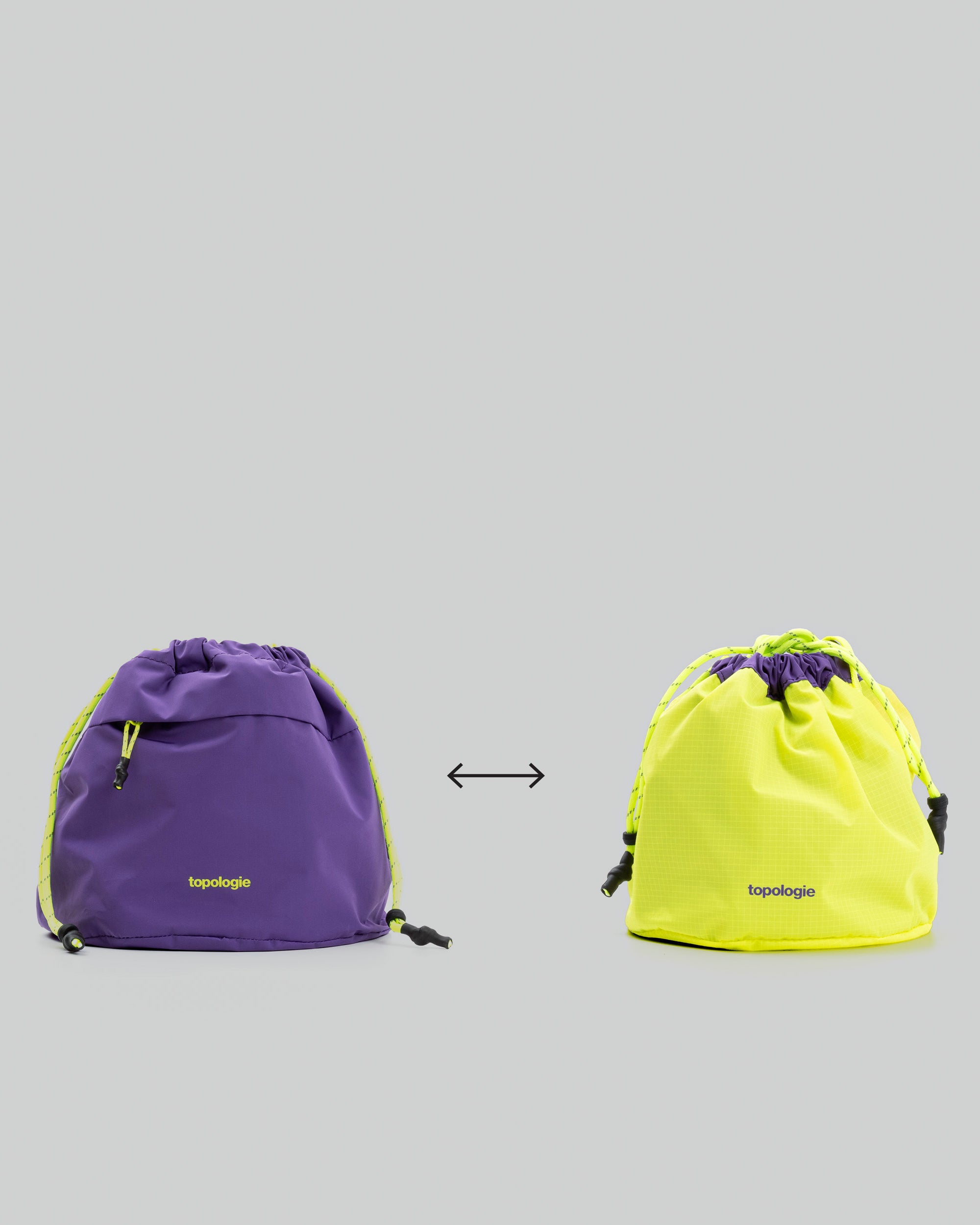 雙面抽繩水桶包