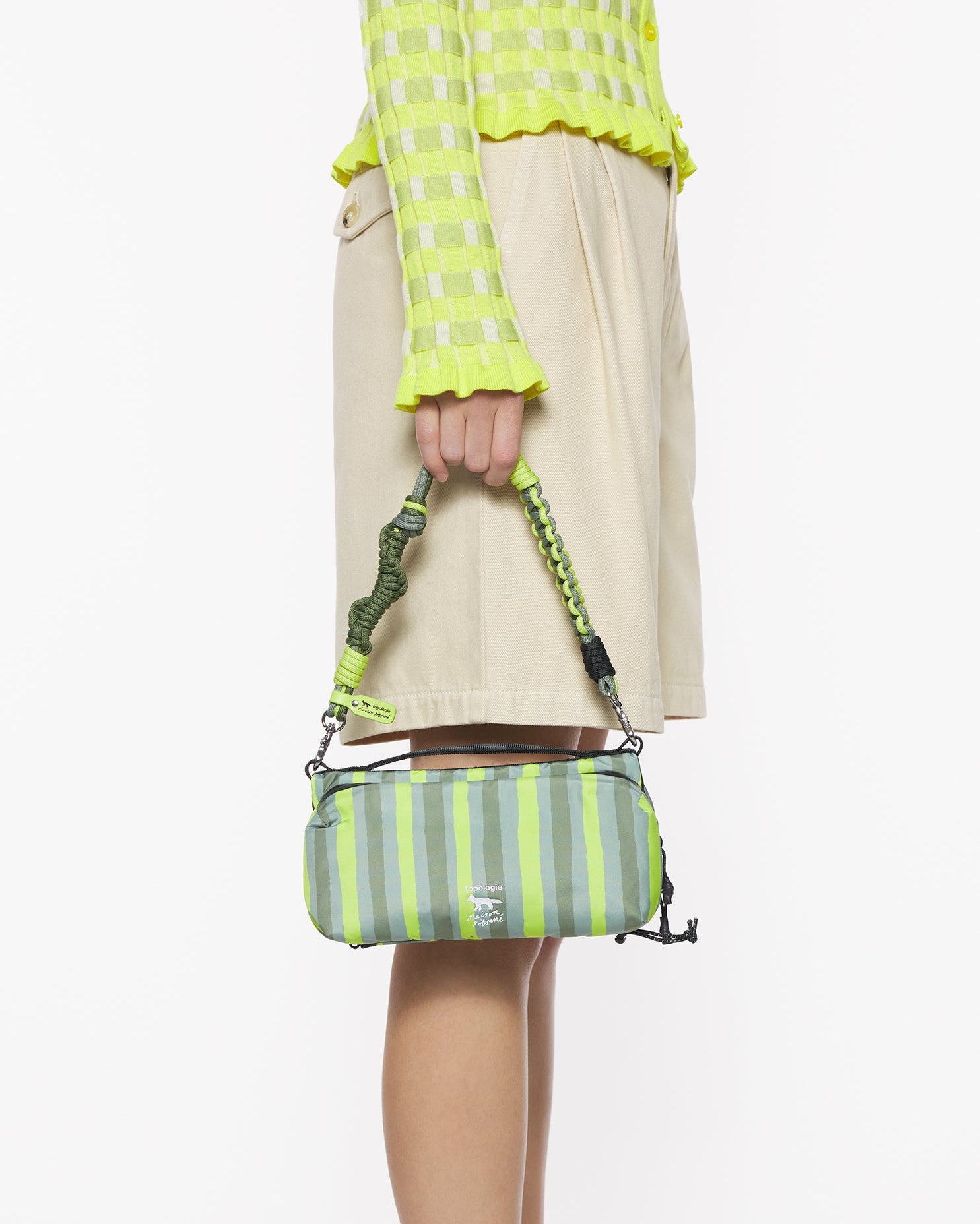 Topologie x Maison Kitsuné Macrame 編織腕帶