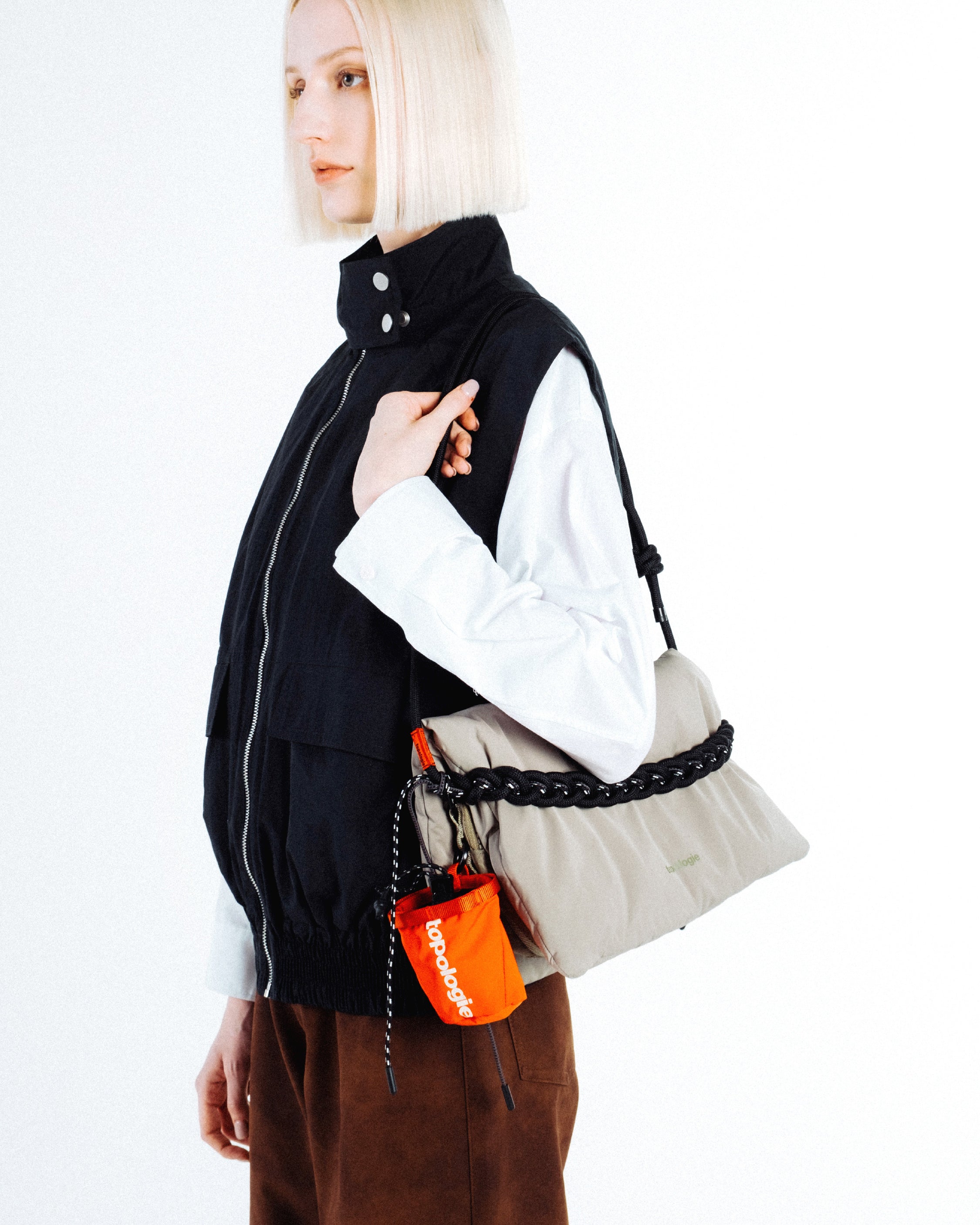 8.0mm 編織繩環 / 午夜黑