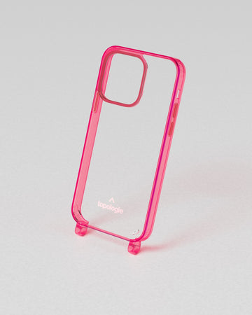 Verdon 手機殼 / 透色螢光粉紅