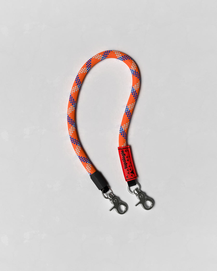 10mm 繩索腕帶 / 橙藍混色圖案