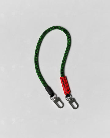 8.0mm 繩索腕帶 / 綠色格紋