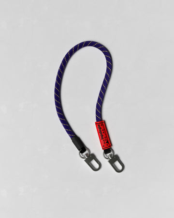 8.0mm 繩索腕帶 / 紫黑混色圖案