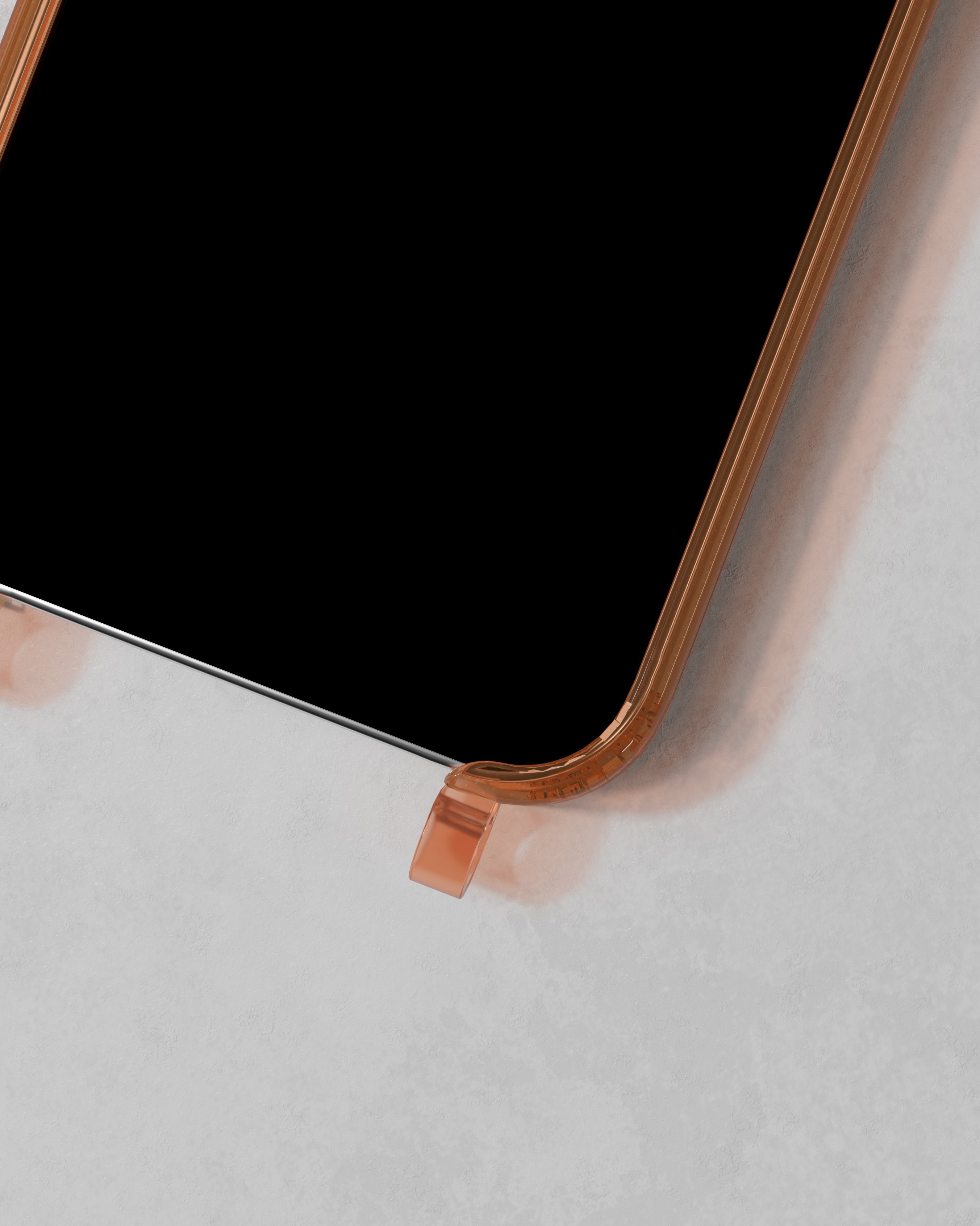 Verdon 手機殼 / 透色淡粉紅