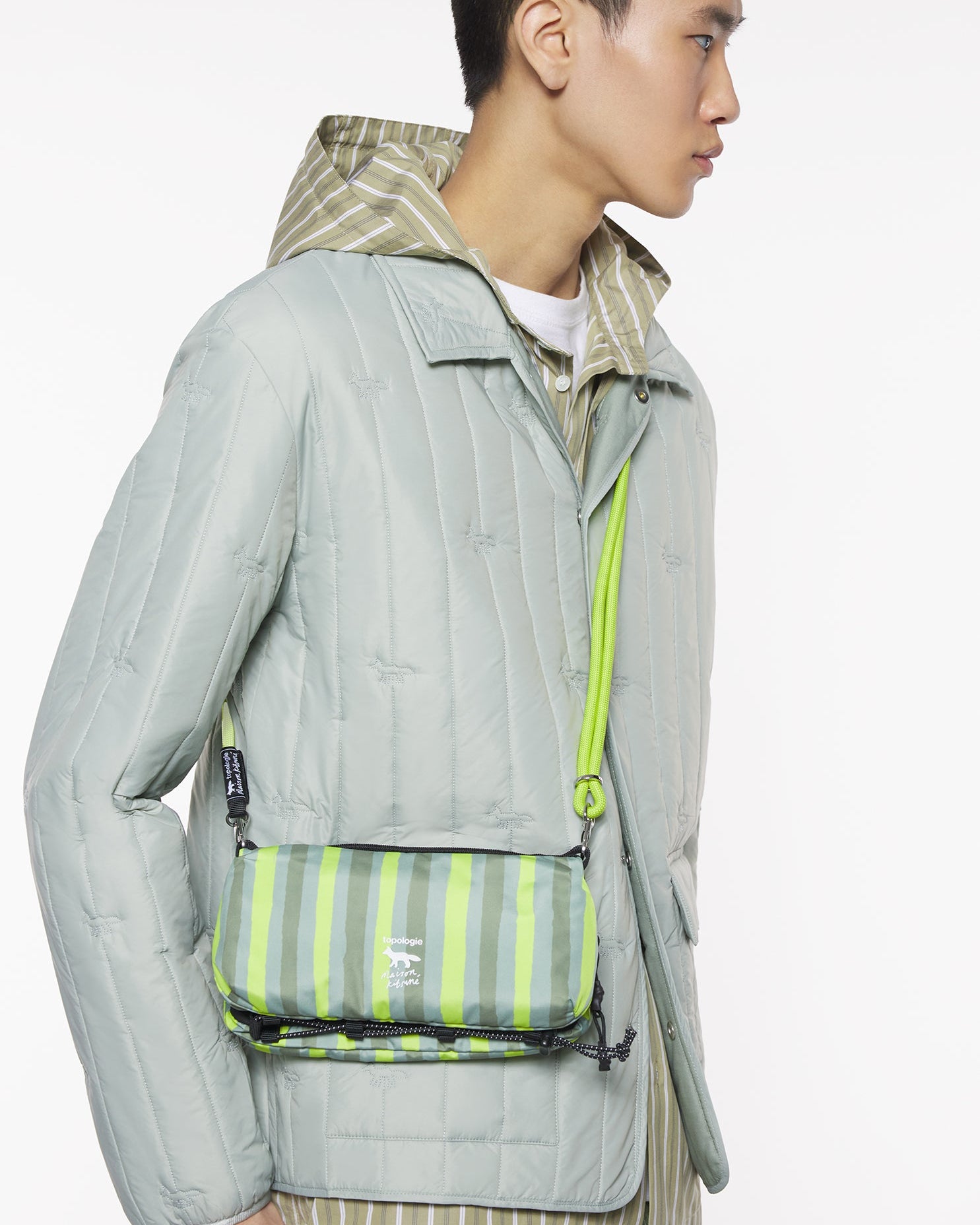 Topologie x Maison Kitsuné 中號水瓶斜背包