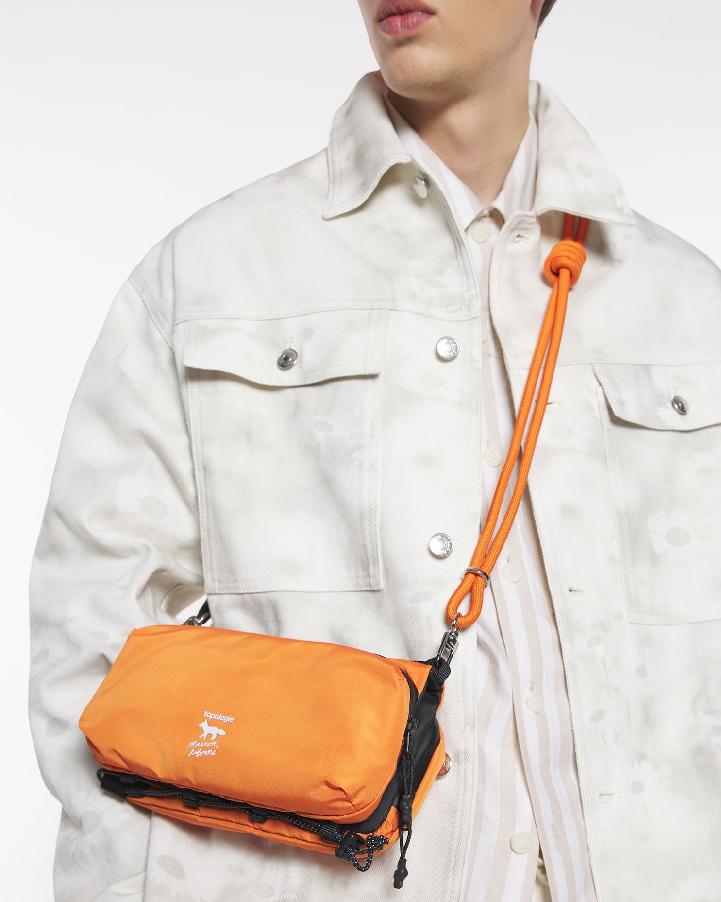 Topologie x Maison Kitsuné 中號水瓶斜背包