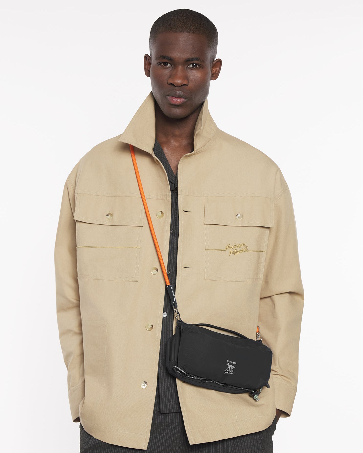 Topologie x Maison Kitsuné 中號水瓶斜背包