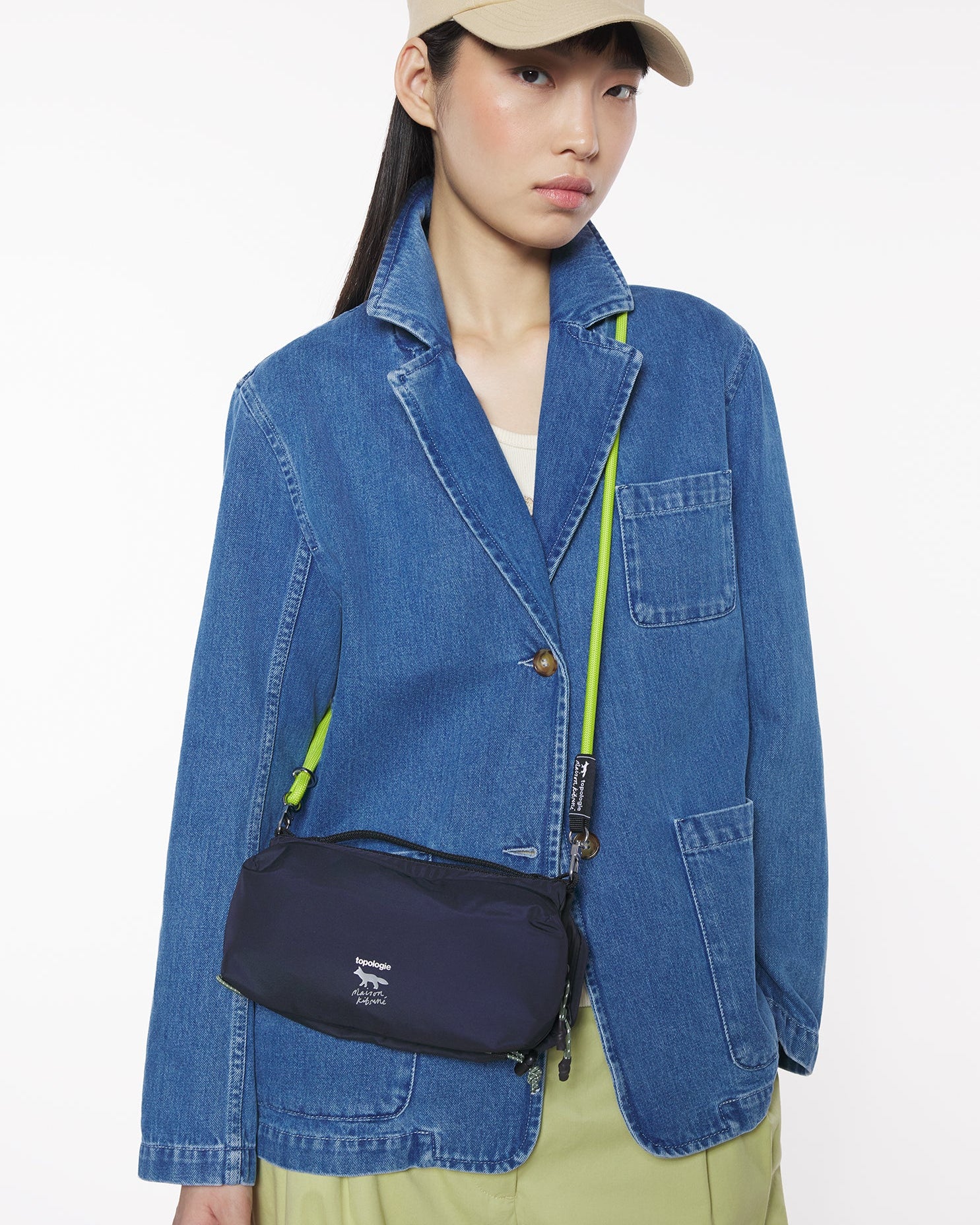 Topologie x Maison Kitsuné 中號水瓶斜背包