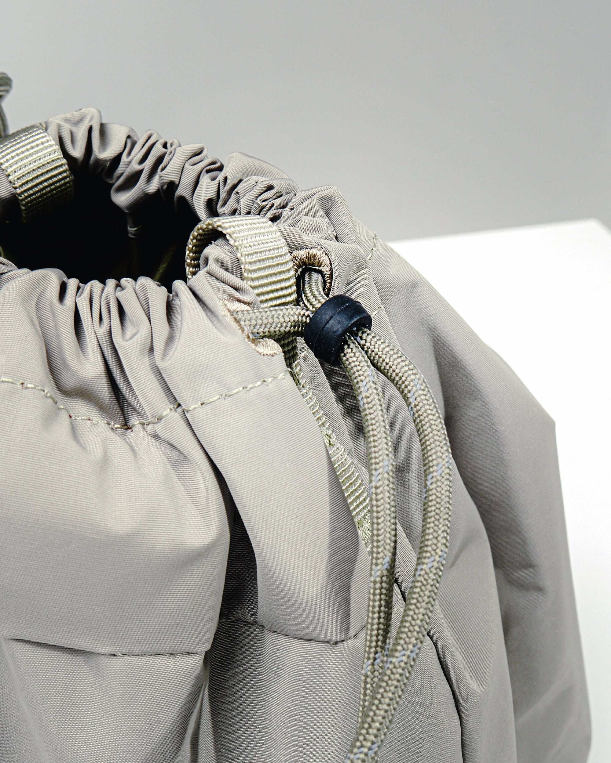 雙面抽繩水桶包