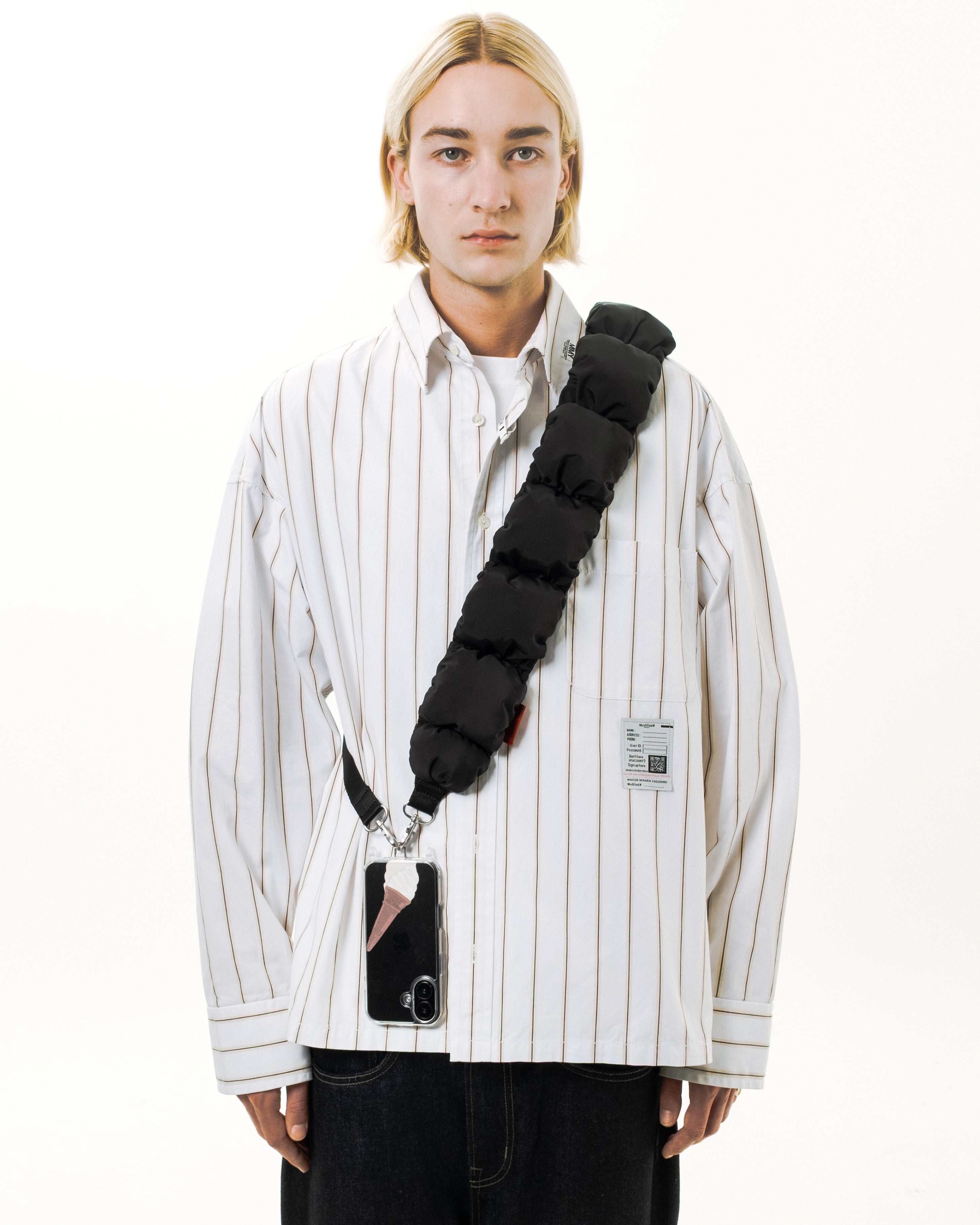 Topologie x Maison MIHARA YASUHIRO 絎縫背帶