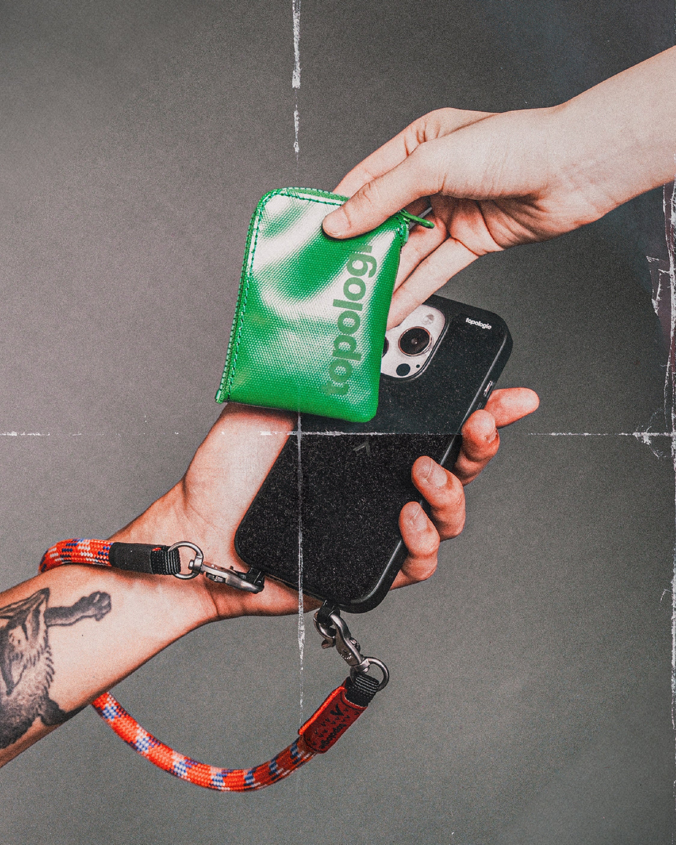 黏扣式拉鍊零錢包