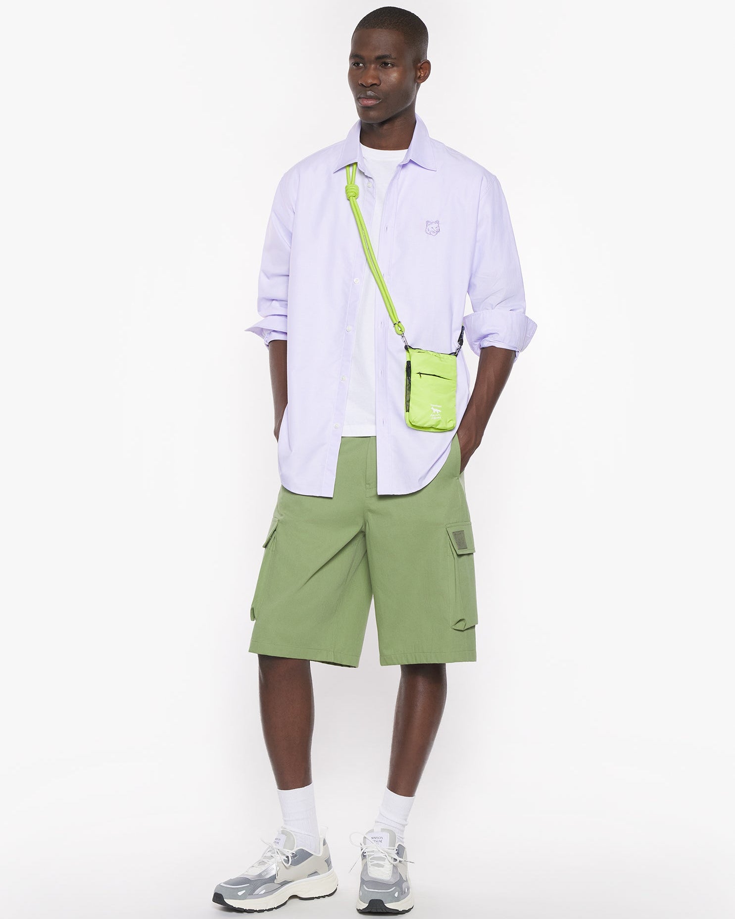 Maison Kitsuné x Topologie 摺疊貼身小包