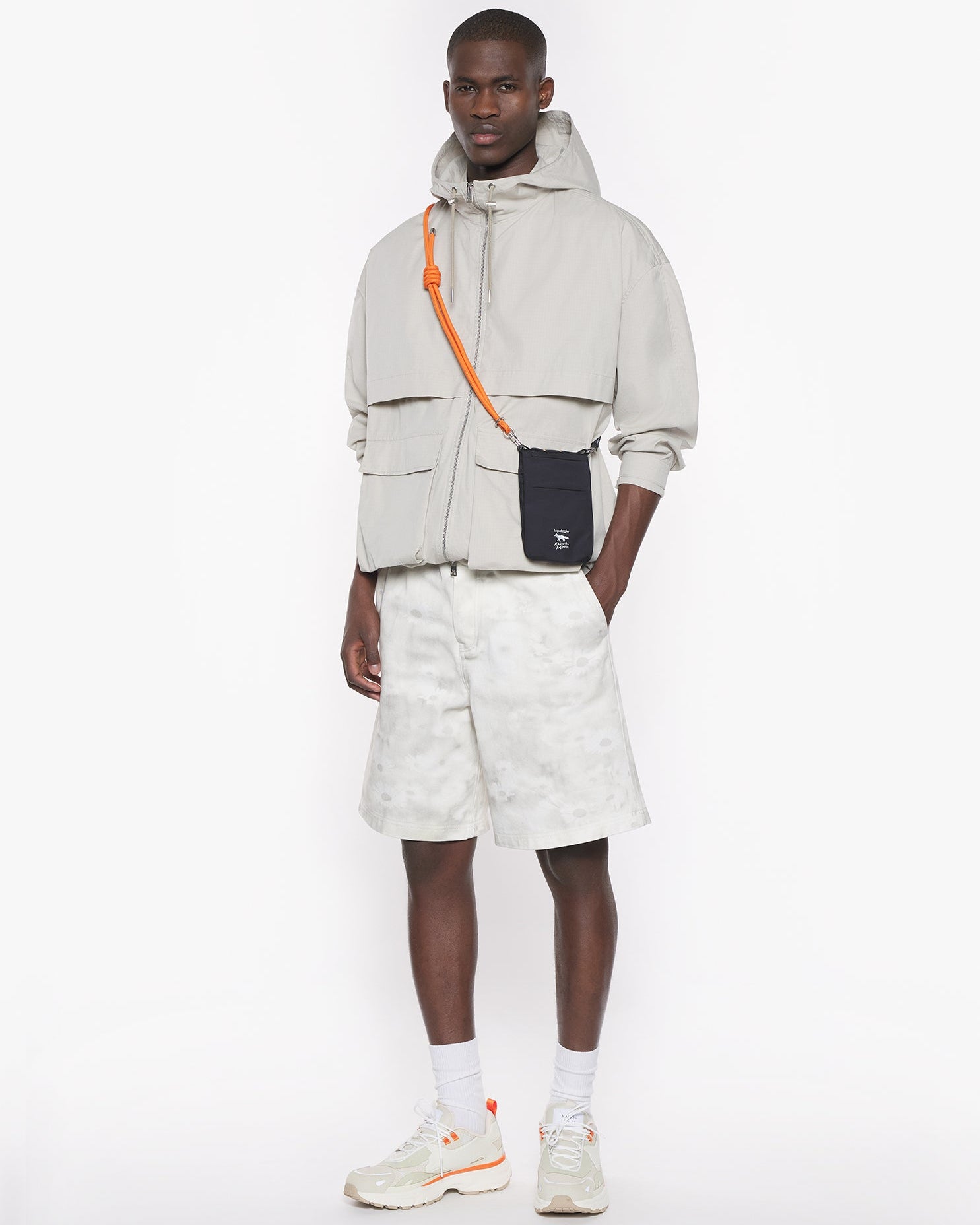Maison Kitsuné x Topologie 摺疊貼身小包
