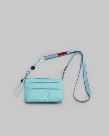 Phone 90 摺疊貼身小包 / 薄荷綠 / Puffer / 20mm Sling 繩索背帶 / 薄荷綠