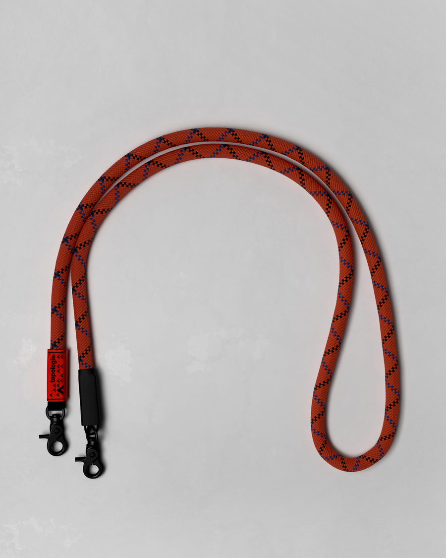 10mm Rope 繩索背帶 / 咖啡紅花紋