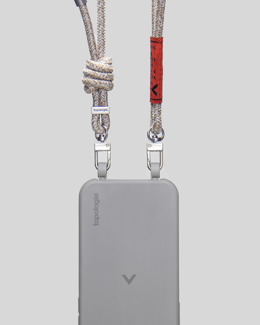 Dolomites 繩索背帶手機殼 / 石灰 / 6.0mm 混米
