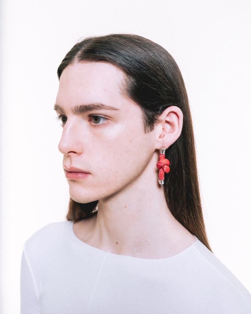 Camilla De Feo 繩結造型耳環【單件】