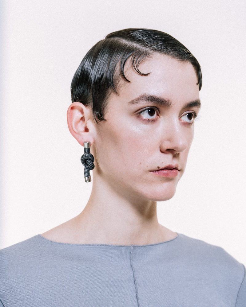 Camilla De Feo 繩結造型耳環【單件】