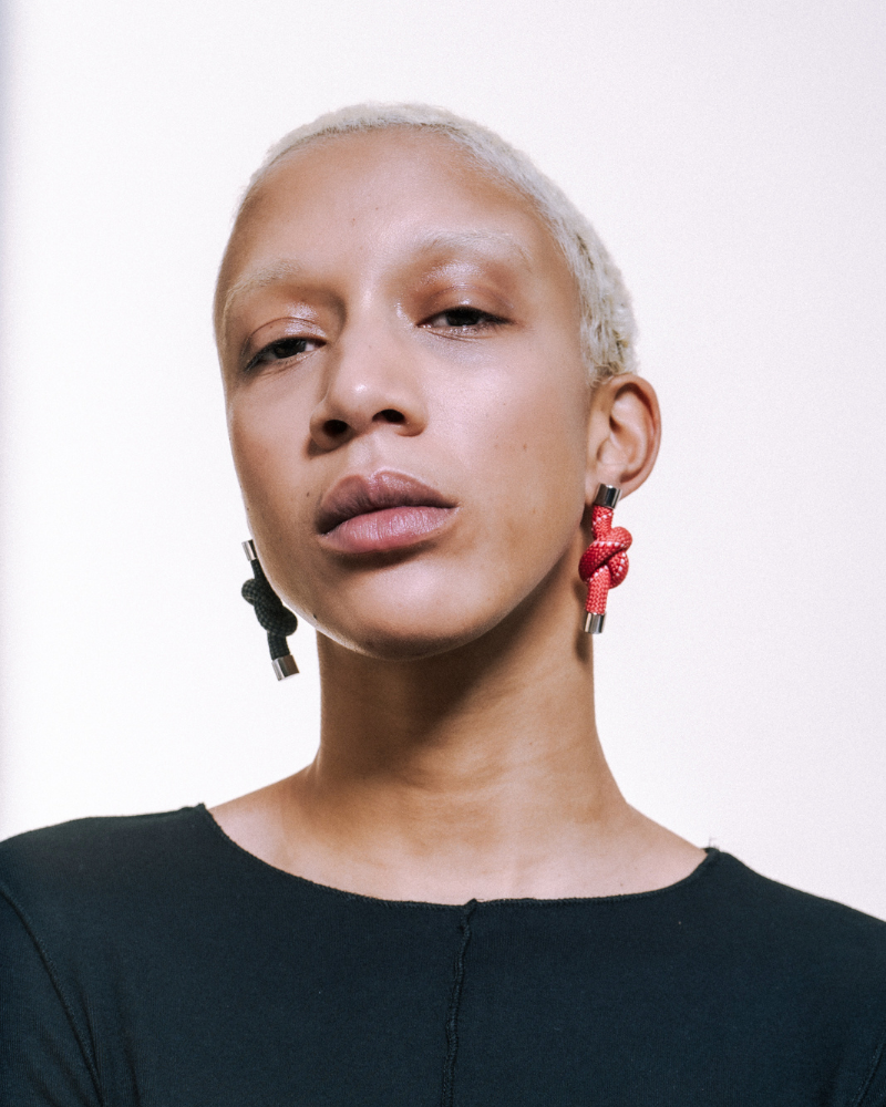 Camilla De Feo 繩結造型耳環【單件】