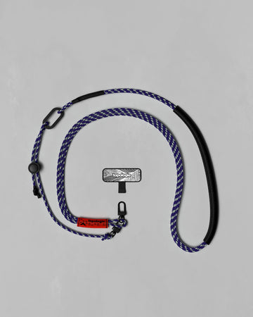 3.0mm Tricord 繩索背帶 / 混紫圖案 + 手機掛繩夾片