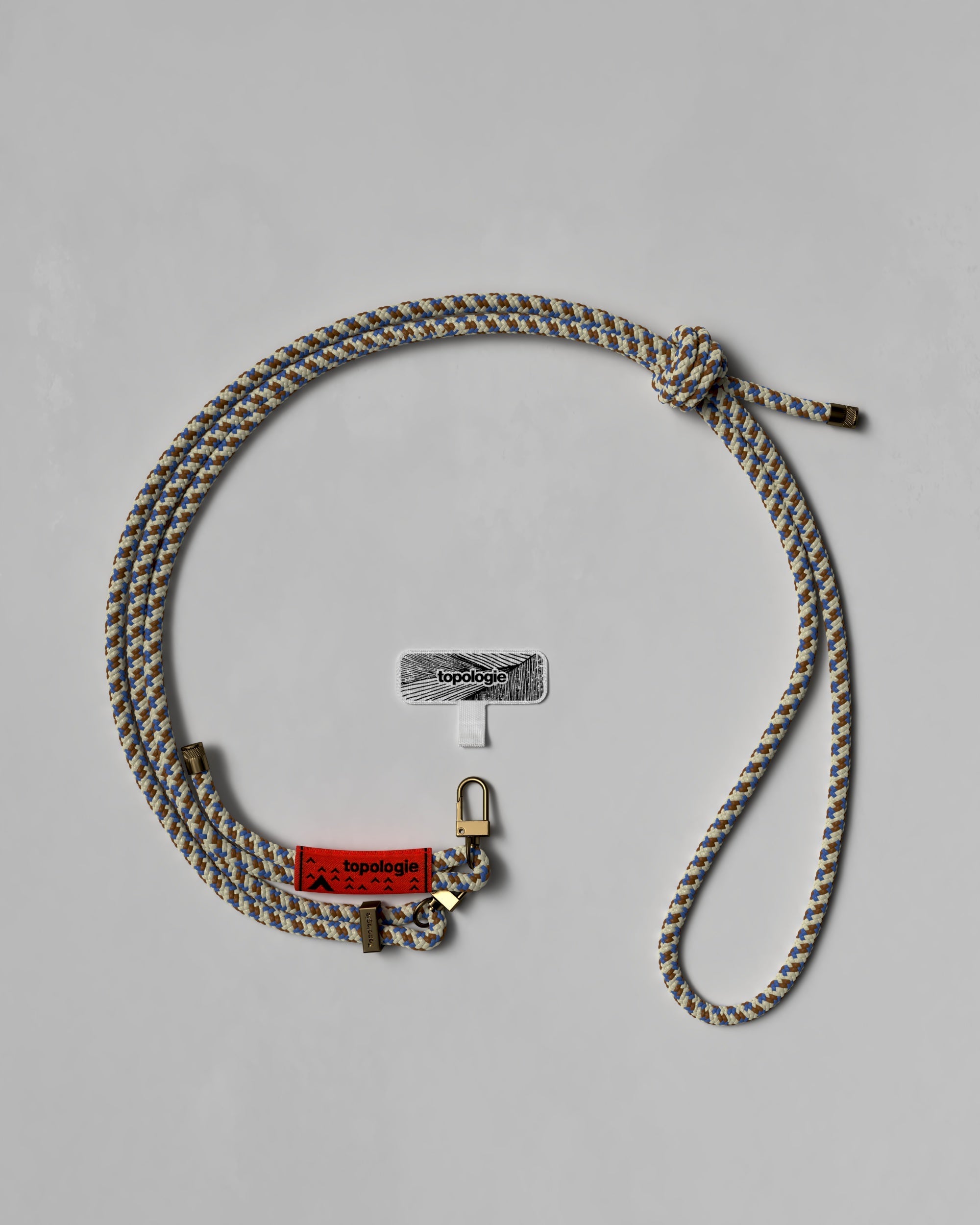 6.0mm Rope / 繩索背帶 / 米咖 + 手機掛繩夾片