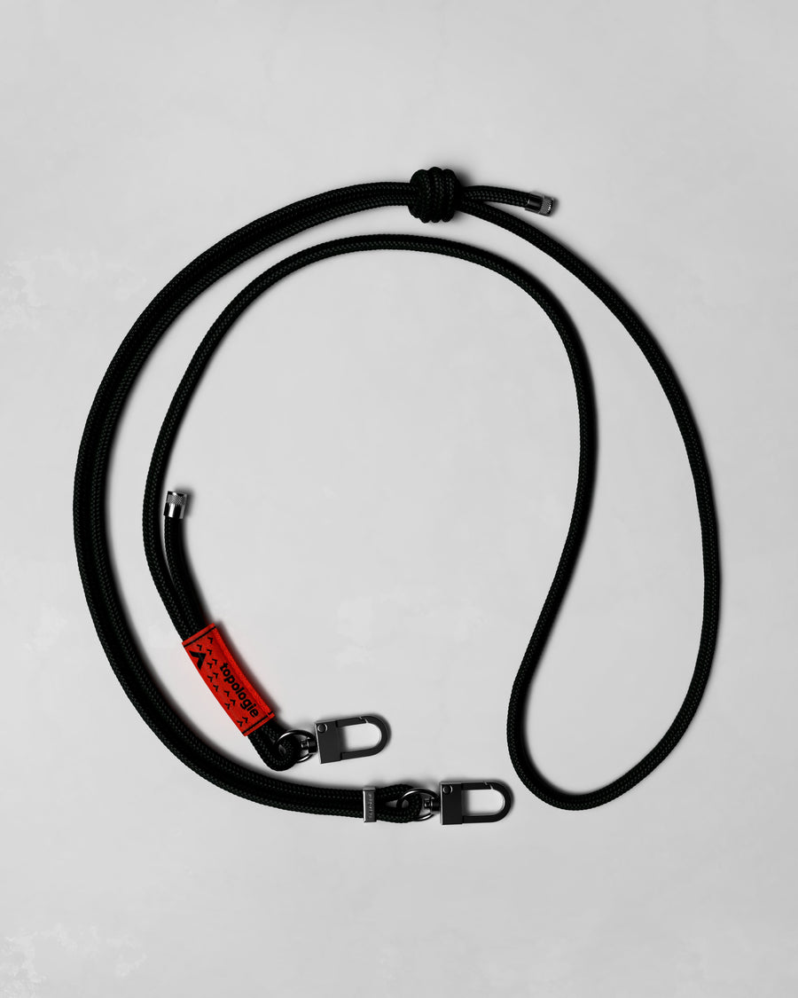 6.0mm Rope 繩索背帶 /  純黑