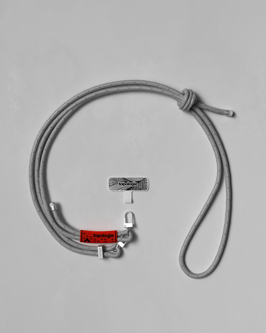 6.0mm Rope 繩索背帶 / 反光石灰 + 手機掛繩夾片