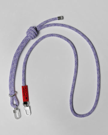 8.0mm Rope 繩索背帶 / 薰衣草紫混色圖案