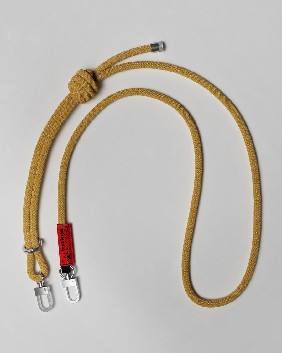8.0mm Rope 繩索背帶 / 芥茉黃混色圖案