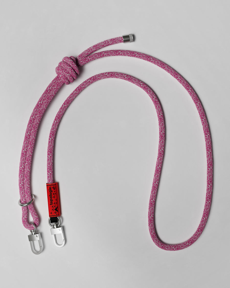 8.0mm Rope 繩索背帶 / 木梅紅混色圖案