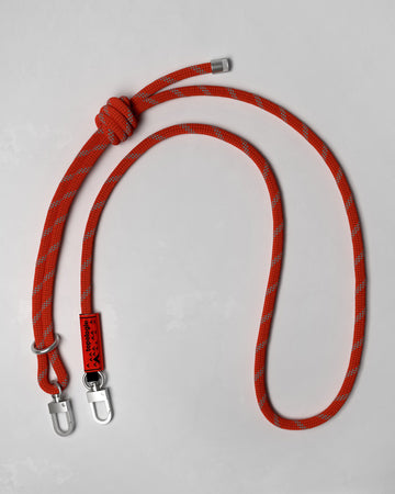 8.0mm Rope 繩索背帶 / 反光咖啡紅