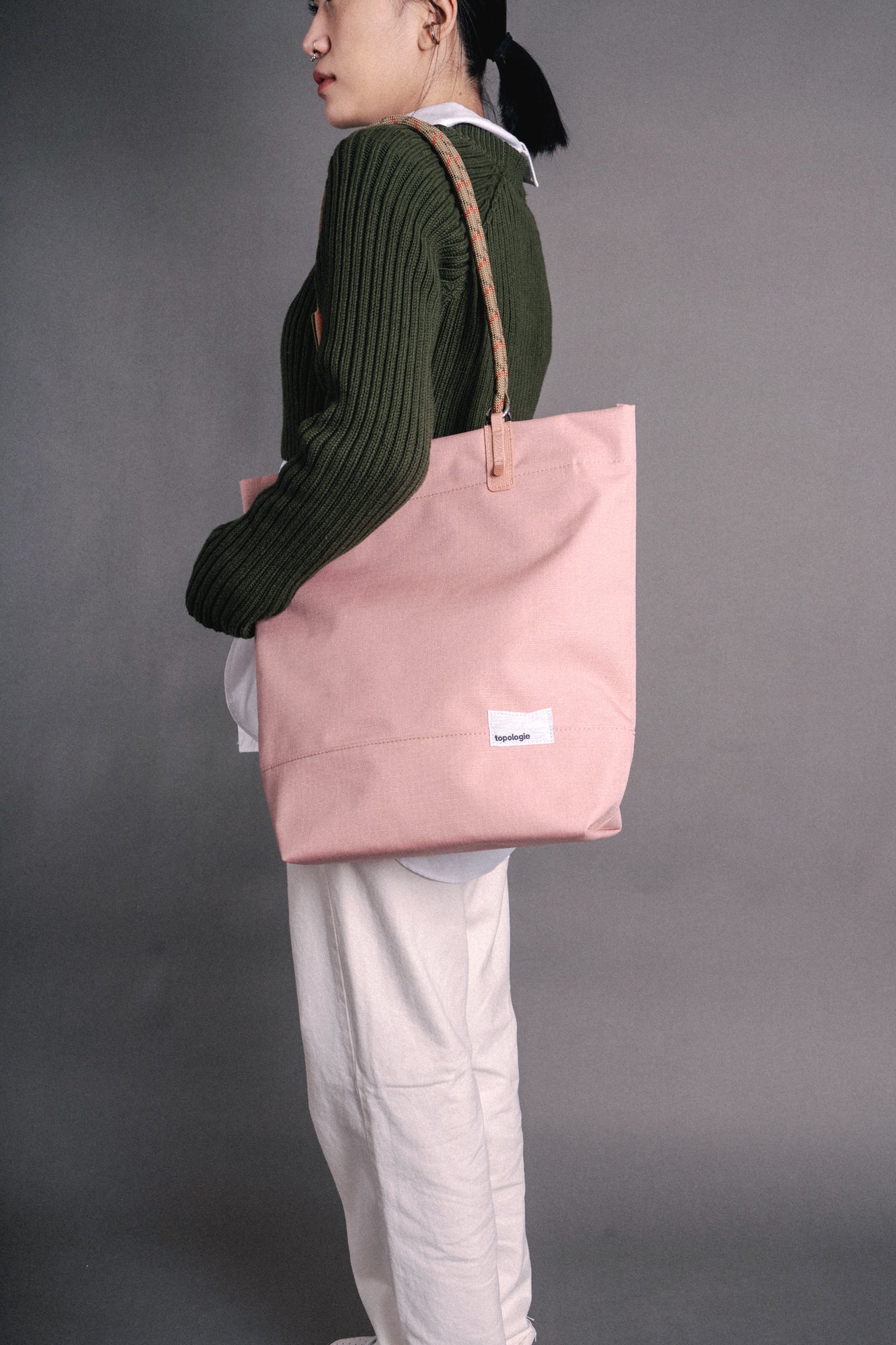バッグ Topologie Utility Tote /10mm Rope Loop Topologie 10mm Rope Loop Strap / Flash Grey – Omoi Life Goods