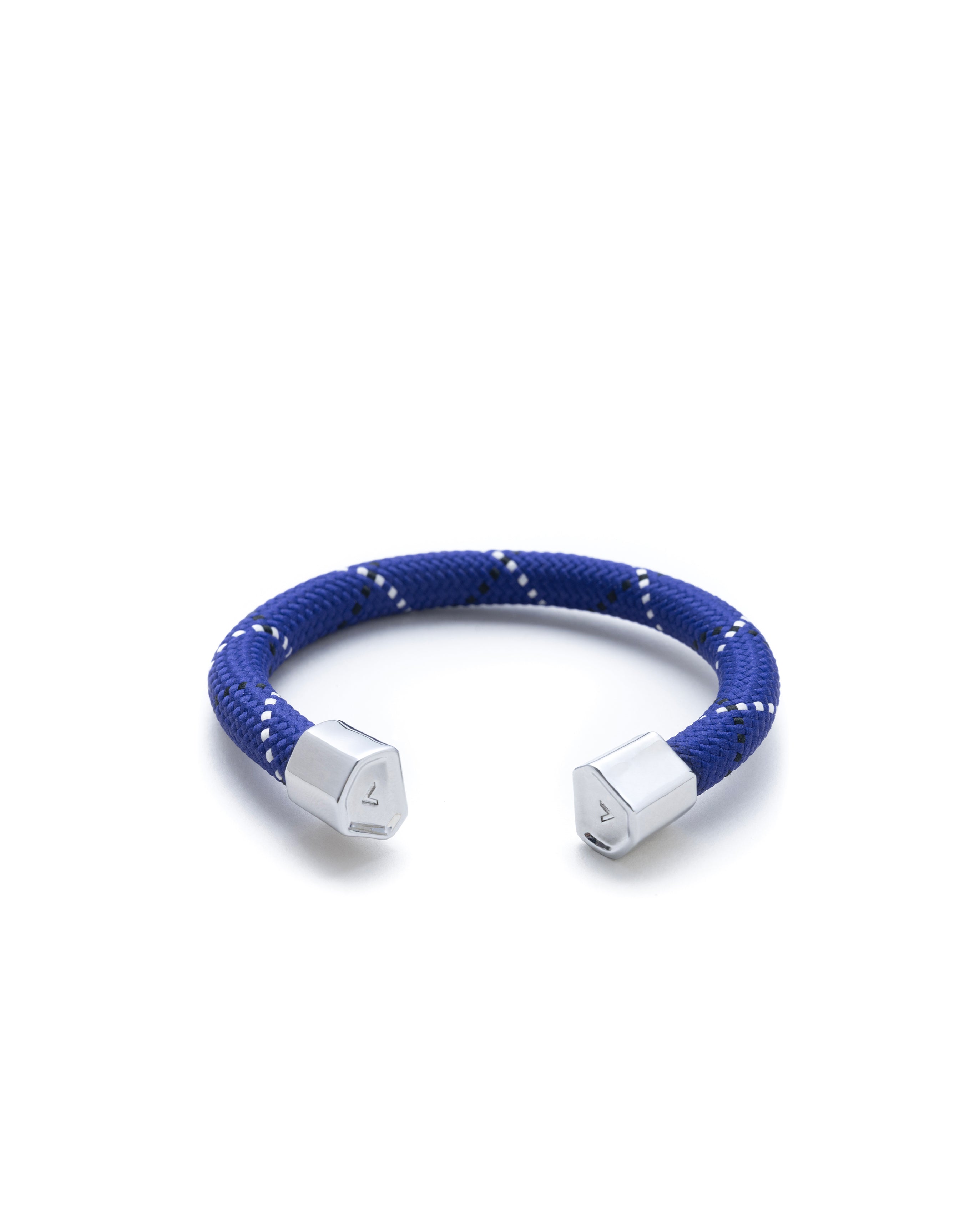 六角扣繩索造型手鐲