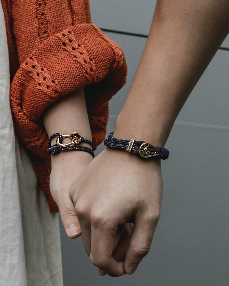 Kalymnos / 圖案深藍 / 黃銅